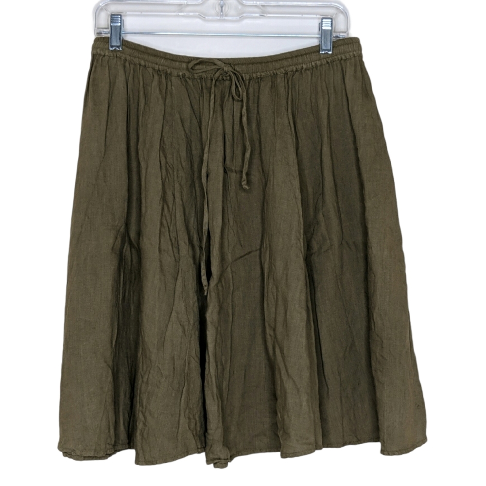 Vince Linen Skirt - Size M - FLAWED